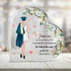 GeckoCustom Personalized Graduation Girl Print Heart Acrylic DA199 890271