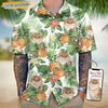 GeckoCustom Personalized Upload Dog Cat Photo Hawaiian Shirt T368 889442