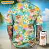 GeckoCustom Personalized Upload Dog Cat Photo Hawaiian Shirt T368 889466