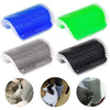 GeckoCustom Pet Brush Comb Play Cat Toy Softer Cat Self Groomer Massage Comb with Catnip Cat Face Scratcher for Kitten Puppy Cat Accessories