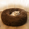 GeckoCustom Pet Dog Bed Comfortable Donut Cuddler Round Dog Kennel Ultra Soft Washable Dog and Cat Cushion Bed Winter Warm Sofa hot sell