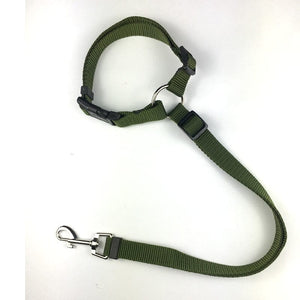 GeckoCustom Pet Dog Car Seat Belt Harness Restraint Lead CWQY-11-AG