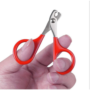 GeckoCustom Professional Dog Cat Nail Clippers Red