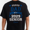 GeckoCustom Proud Dad Of A Graduate Personalized Custom Backside Graduation Senior Shirt C615 895074