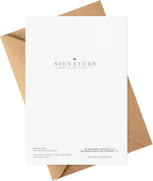 GeckoCustom Signature Father'S Day Card (Cork Lettering, Thankful for You) (799FFW9652)