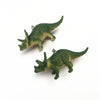 GeckoCustom Soft clay cute animal bite earrings studs - Fun Gift Idea Triceratops