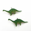 GeckoCustom Soft clay cute animal bite earrings studs - Fun Gift Idea Brontosaurus