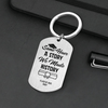 GeckoCustom Some Have A Story We Made History Graduation Metal Keychain 890377