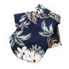 GeckoCustom Summer Dog Clothes Cool Beach Hawaiian Style Dog Cat Shirt Short Sleeve Coconut Tree Printing 2023 New Fashion Gift For Pet Navy Blue tree / S