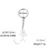 GeckoCustom Teamer Funny Fuxk You Middle Finger Stickman Keychain 2023 Cute Trend School Bag Car Key Pendant Couple New Trinket Gift Keyring Middle Finger 1-S