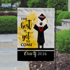 GeckoCustom The Best Is Yet To Come Class Of - Boy Version Flag, Senior Gift, Graduation Day HN590 HA75 891886
