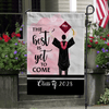 GeckoCustom The Best Is Yet To Come Class Of - Boy Version Flag, Senior Gift, Graduation Day HN590 HA75 891886