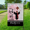 GeckoCustom The Best Is Yet To Come Garden Flag Class of - Girl Version, Senior Gift, Graduation Day HN590 HA75 891882