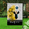 GeckoCustom The Best Is Yet To Come Garden Flag Class of - Girl Version, Senior Gift, Graduation Day HN590 HA75 891882
