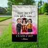 GeckoCustom The Best Is Yet To Come Graduation Garden Flag HN590