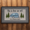 GeckoCustom This Is How We Roll Custom Doormat 30x18 inch - 75x45 cm