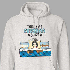 GeckoCustom This Is My Pawjama Shirt For Dog Lovers Shirt Personalized Gift TA29 889636 Pullover Hoodie / Sport Grey Colour / S