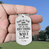 GeckoCustom This Is The Beginning Of Anything You Want Graduation Metal Keychain HN590