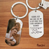 GeckoCustom Turns Out I Like You More Than I Planned Valentine Couple Metal Keychain HN590 With Gift Box (Favorite) / 1.77" x 1.06"