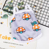 GeckoCustom Ultra Thin Dog Cooling Vest Breathable Mesh Cloth Pet Clothes for Small Dogs Cute Fruit Print Summer Puppy Cat Cheap T-shirt Mushroom / XS
