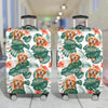 GeckoCustom Upload Dog Photo For Dog Lovers Hawaiian Luggage Cover TA29 889422