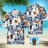 GeckoCustom Upload Photo Baseball Hawaiian Shirt, N304 888426