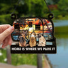 GeckoCustom You & Me And The Dog Camping Suncatcher Ornament Personalized Gift TH10 891551 3.5" / 1pc