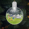GeckoCustom You & Me We Got This Camping Acrylic LED Ornament TH10 892133 3 inches