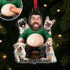 Custom Photo The Dogfather Squishy Acrylic Ornament - Gift For Dog Lovers HO82 903458