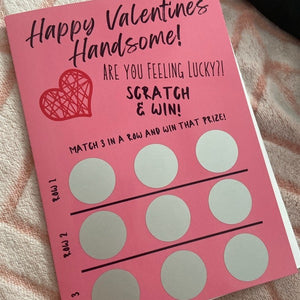 Valentines Gift For Him Raunchy Scratch Off Card TH10 898589