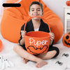 Custom Name On Halloween Basket For Kid TH10 170513