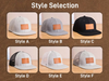 Personalized Father and Son Matching Snapback Hats, Gift for Dad TH10 169921