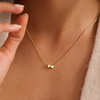 Personalized Custom Name Minimalist Heart Pendent Necklace TH10 170391