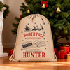 Personalized Custom Name North Pole Express Mail, Christmas Sacks TH10 171483