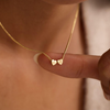 Personalized Custom Name Minimalist Heart Pendent Necklace TH10 170391