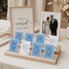 Monogram Bride Groom Wedding Guest Book - Personalized Playing Cards TH10 170577