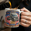 Personalized Name American Trucking 250th Anniversary Semi Truck Mug TH10 169793