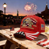 Patriotic Eagle & Liberty – United States 250th Anniversary Embroidered Cap TH10 170047
