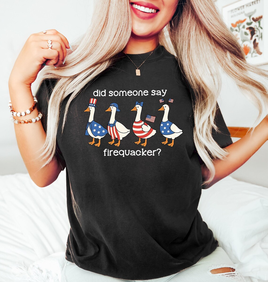 Did Someone Say Firequacker Comfort Shirt TH10 170289