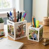 Custom Photo Daddy & Me Brick Pencil Pot Gift For Dad TH10 169997