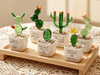 Glass Plant Pot, Personalized Name Mini Glass Flower, Teacher Appreciation Desk Table Decoration TH10 170207