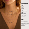 Personalized Custom Name Minimalist Heart Pendent Necklace TH10 170391