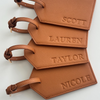 Personalized Blind Debossed Personalized Luggage Tag, Leather Travel Gift TH10 170615