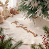 Custom Family Name Christmas Embroidered Tree Skirt TH10 170931