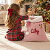 Personalized Custom Name Christmas Velvet Sacks For Kid TH10 171433