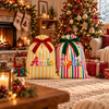 Custom Name Striped Christmas Sacks For Kid TH10 171615
