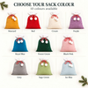Personalized Custom Name Christmas Velvet Sacks For Kid TH10 171433