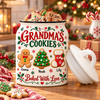 Personalized Christmas Cookie Jar, Custom Family Member Name TH10 171493