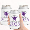 Personalized Graduation Party Favors - Class of 2026 Can Coolers, College Graduation Party Decor HA75 921164