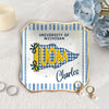Custom School Pennant Flag Ring Dish, College Graduation Gift, Class of 2026 Ring Dish - Graduation Gift HA75 921248